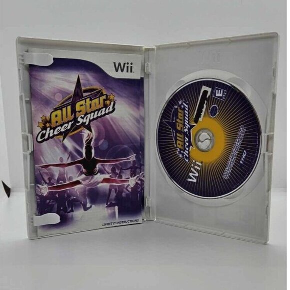 3 for 10$ All Star Cheer Squad (Nintendo Wii, 2008) CIB - Good - Picture 3 of 3